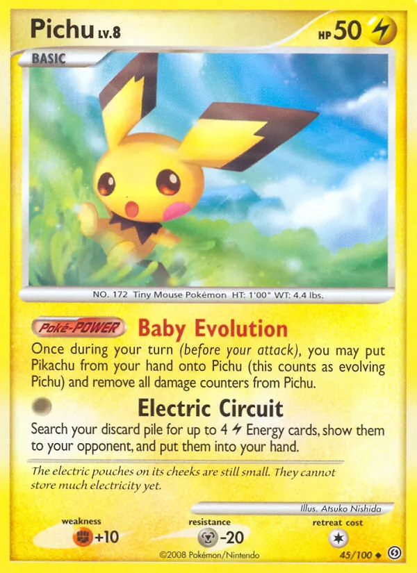 Pichu Fronte di Tempesta 45/100