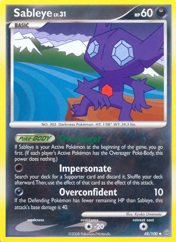 Sableye Stormfront 48/100