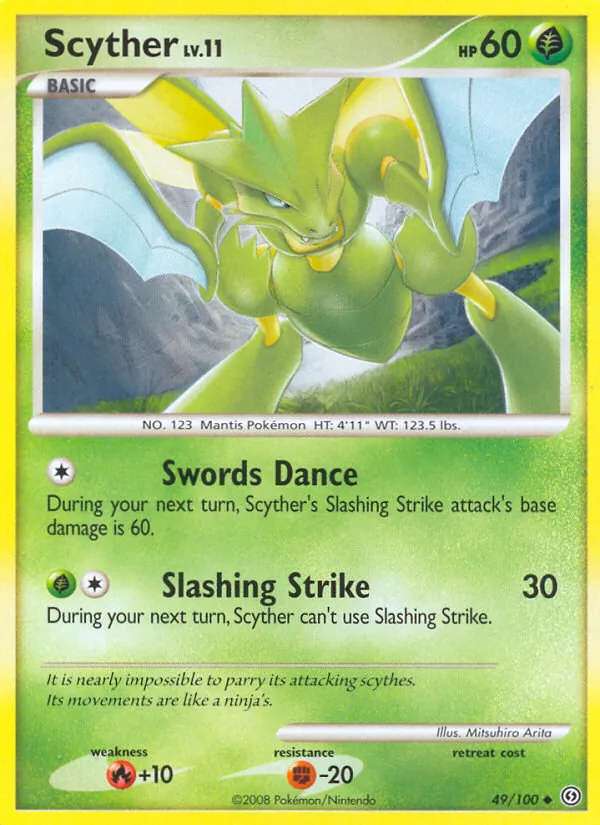 Scyther Stormfront 49/100