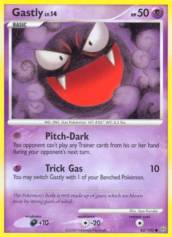 Gastly Stormfront 62/100