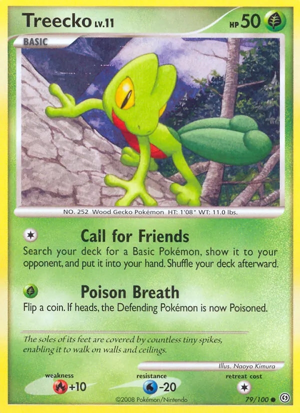 Treecko Stormfront 79/100