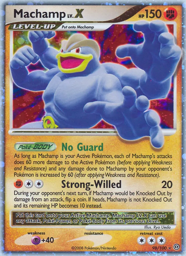 Machamp Frente Tormentoso 98/100