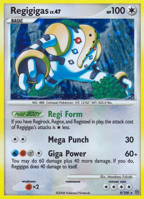 Regigigas Sturmtief 9/100
