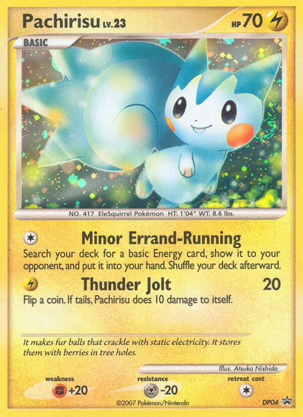 Pachirisu DP Black Star Promos DP04/56