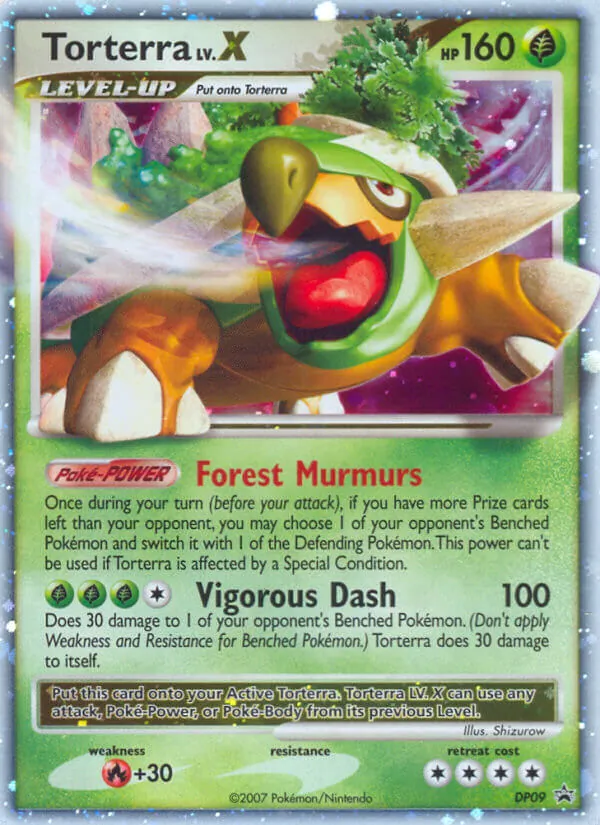Torterra DP Black Star Promos DP09/56
