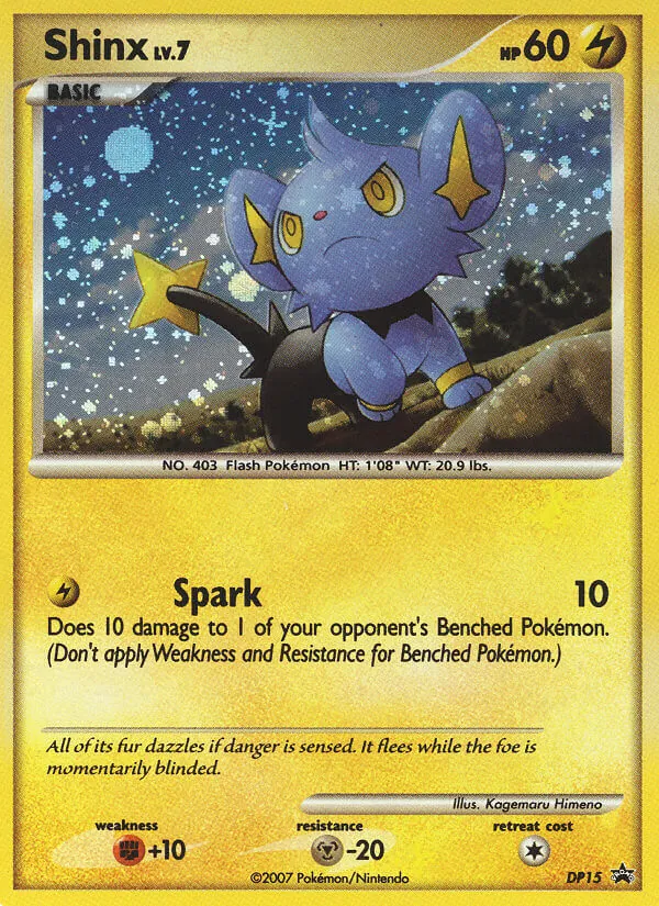 Shinx DP Black Star Promos DP15/56