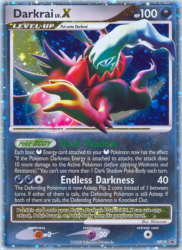 Darkrai DP Black Star Promos DP19/56