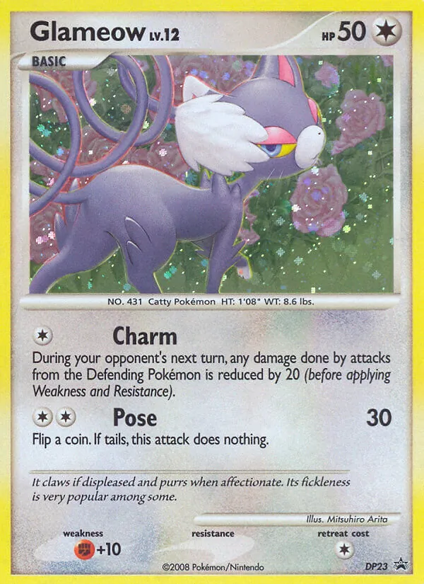Glameow DP Black Star Promos DP23/56