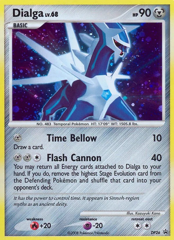 Dialga DP Black Star Promos DP26/56