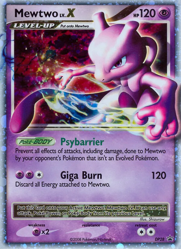 Mewtwo DP Black Star Promos DP28/56