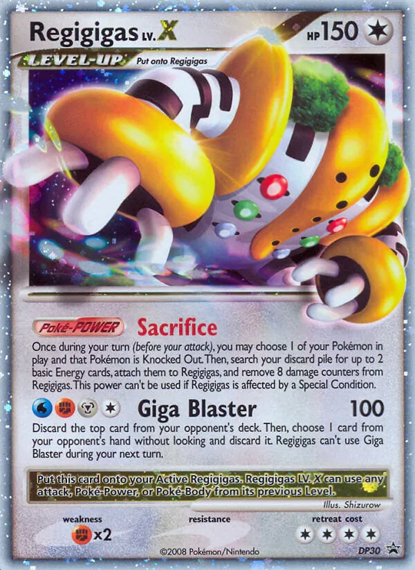 Regigigas DP Black Star Promos DP30/56