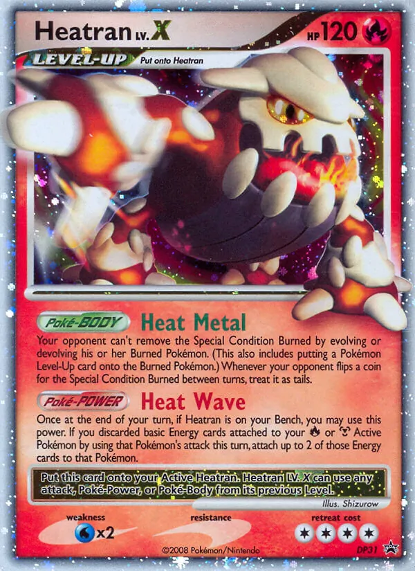 Heatran DP Black Star Promos DP31/56