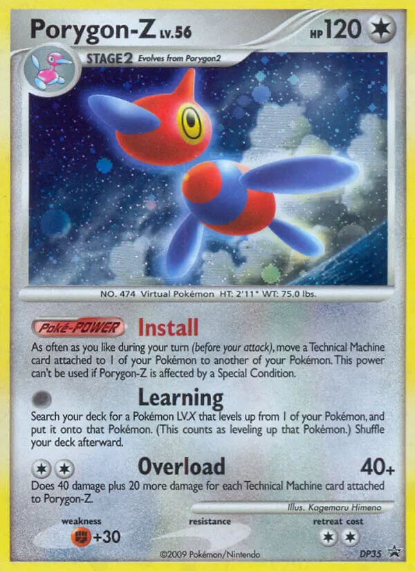 Porygon-Z DP Black Star Promos DP35/56