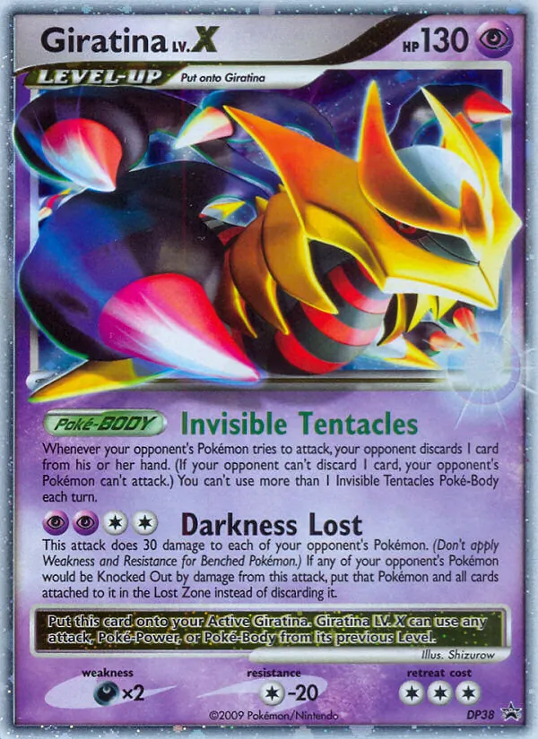 Giratina DP Black Star Promos DP38/56