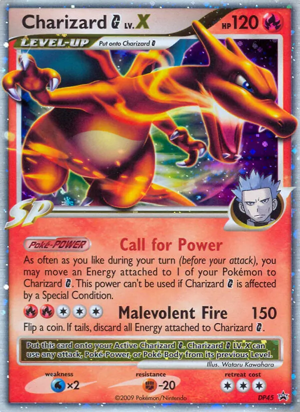 Charizard G DP Black Star Promos DP45/56