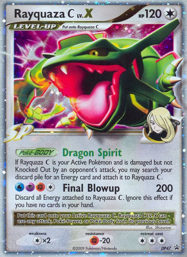 Rayquaza C DP Black Star Promos DP47/56