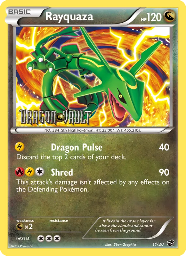 Rayquaza Tesoro de Dragones 11/20