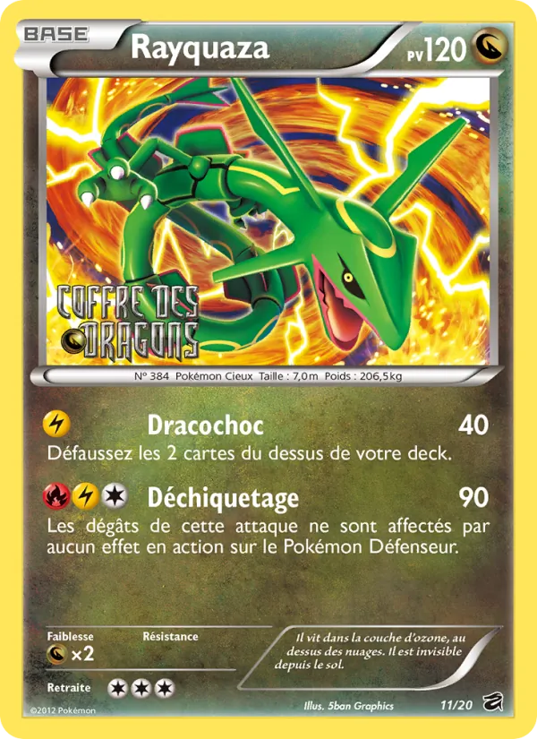 Rayquaza Coffre des Dragons 11/20