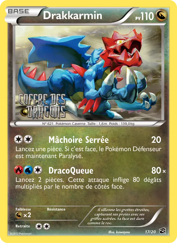 Drakkarmin Coffre des Dragons 17/20