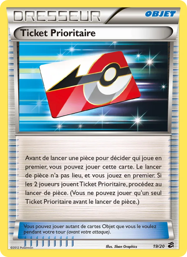 Ticket Prioritaire Coffre des Dragons 19/20