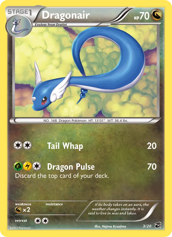 Dragonair Tesoro dei Draghi 3/20