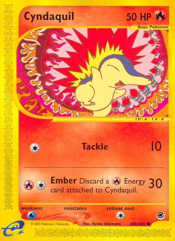 Cyndaquil Expedition Base Set 105/165