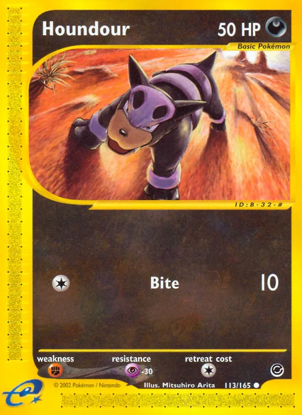 Houndour Expedition Base Set 113/165