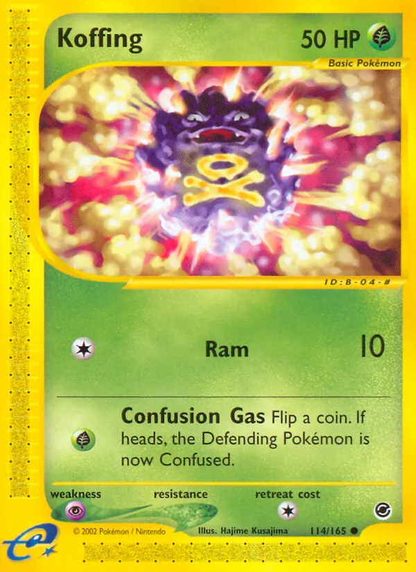 Koffing Expedition Base Set 114/165