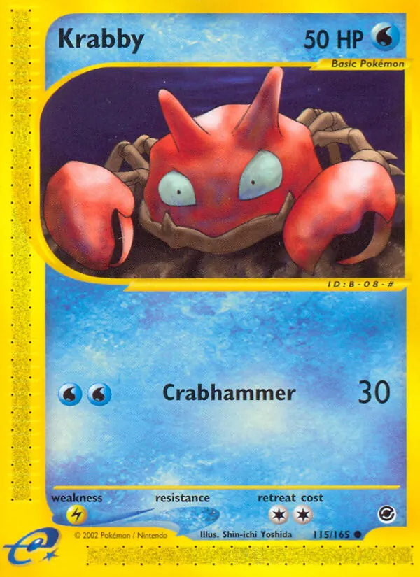 Krabby Expedition Base Set 115/165