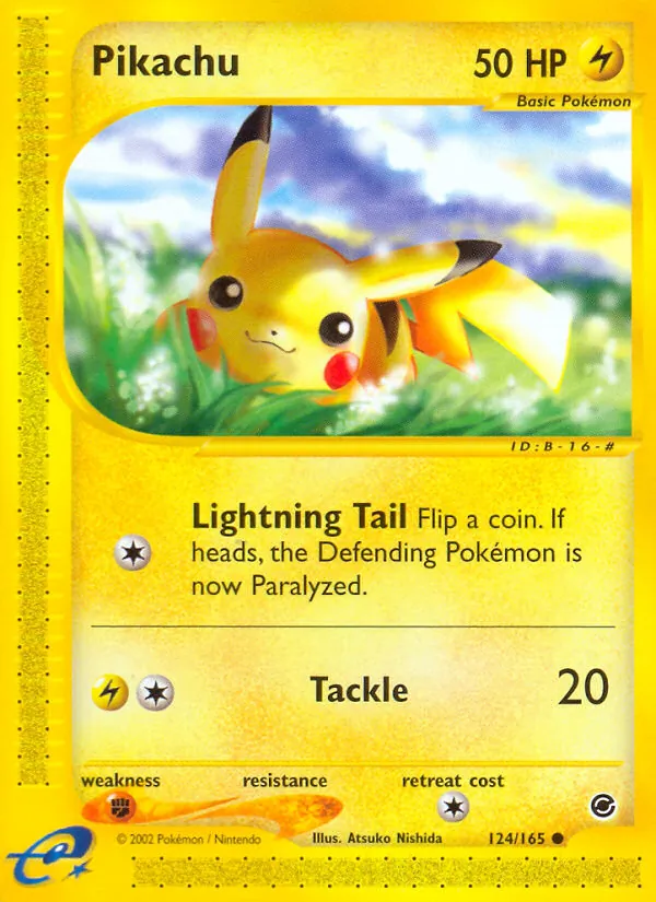 Pikachu Expedition Base Set 124/165