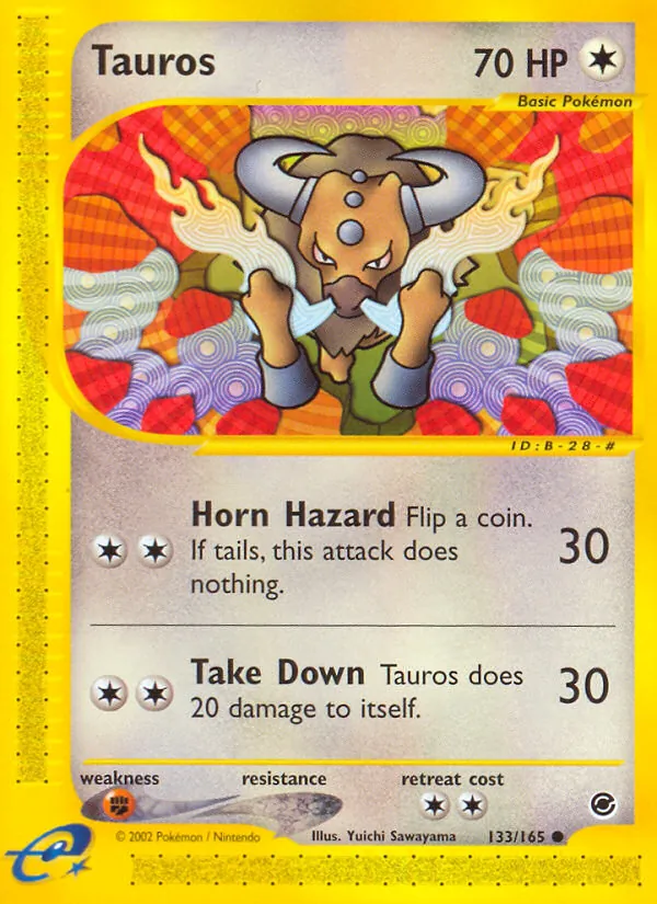 Tauros Expedition Base Set 133/165