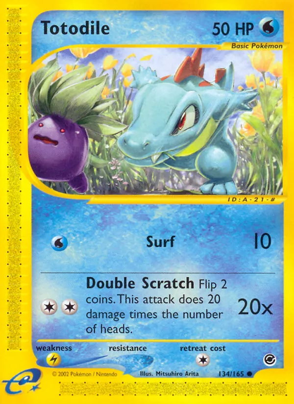 Totodile Expedition Base Set 134/165