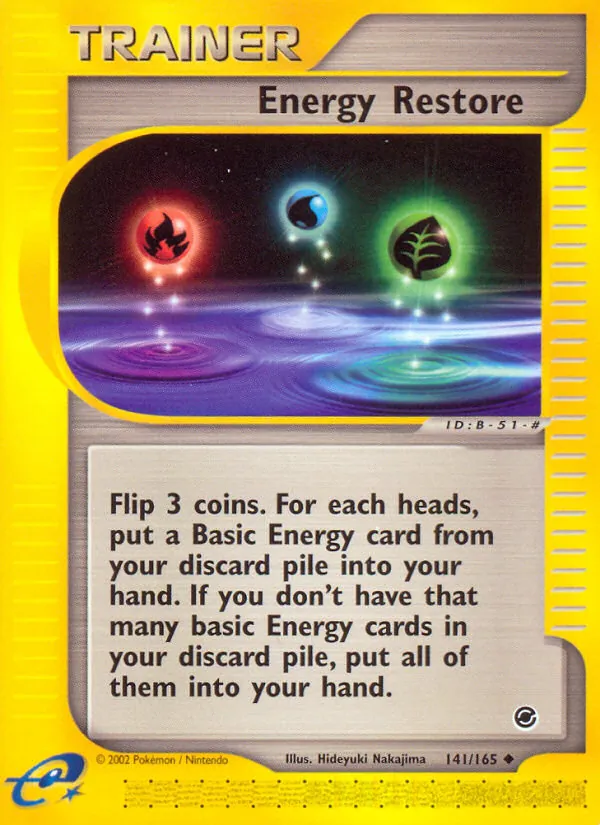 Energy Restore Expedition Base Set 141/165