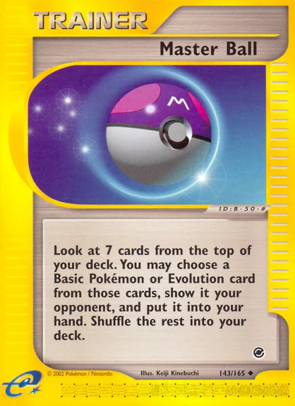 Master Ball Expedition Set Base 143/165