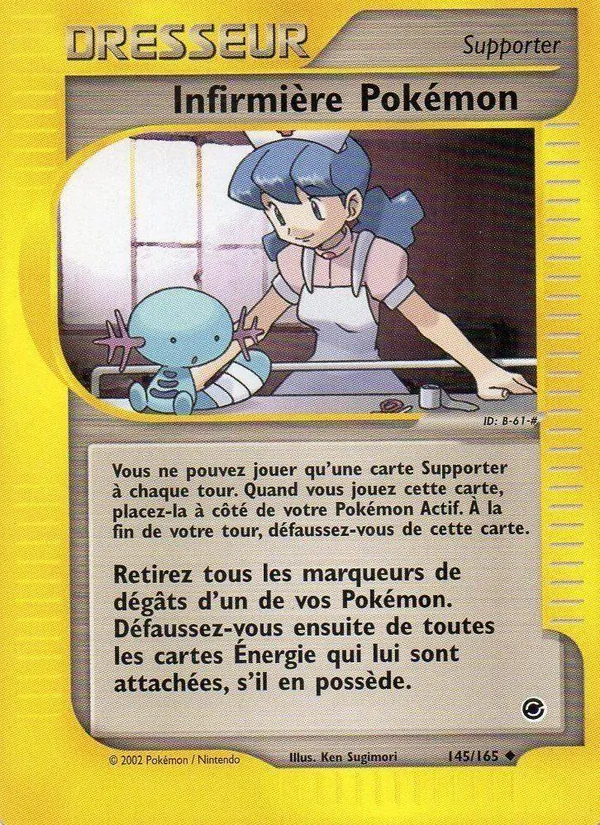 Infirmière Pokémon Expedition 145/165