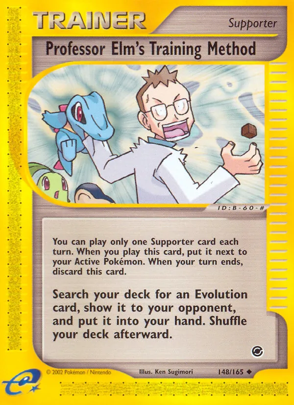 Professor Elm's Training Method Expedition Base Set 148/165