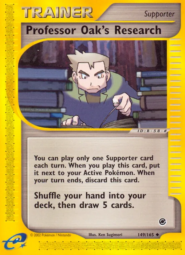 Professor Oak's Research Expedition Base Set 149/165