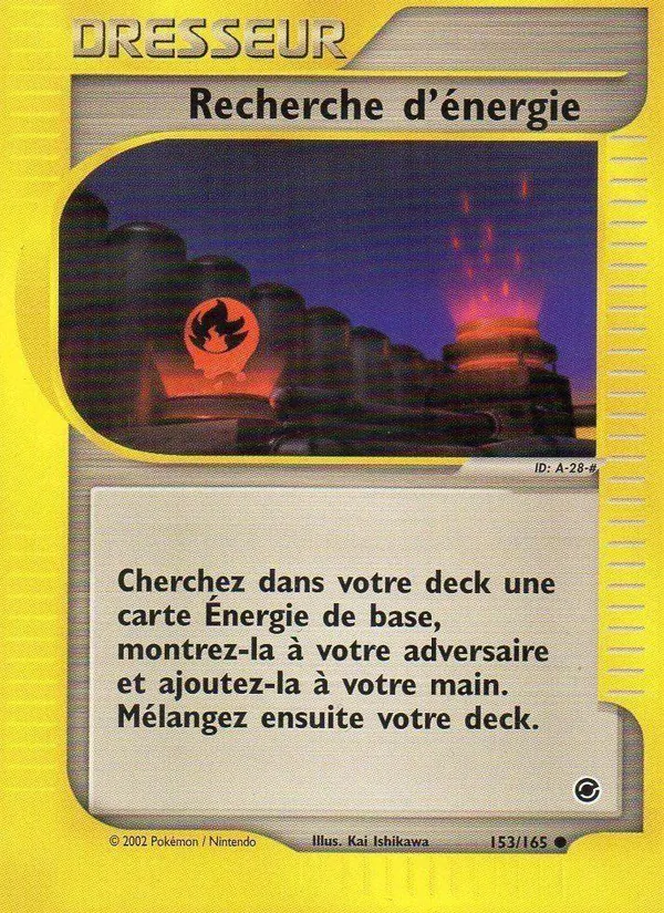 Recherche d'énergie Expedition 153/165