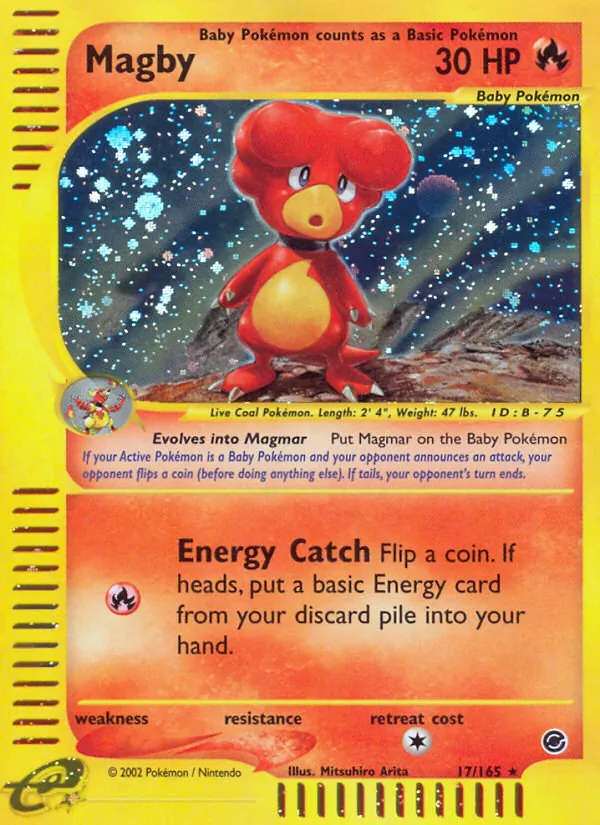 Magby Expedition Base Set 17/165