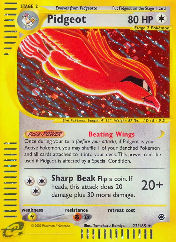 Pidgeot Expedition Set Base 23/165