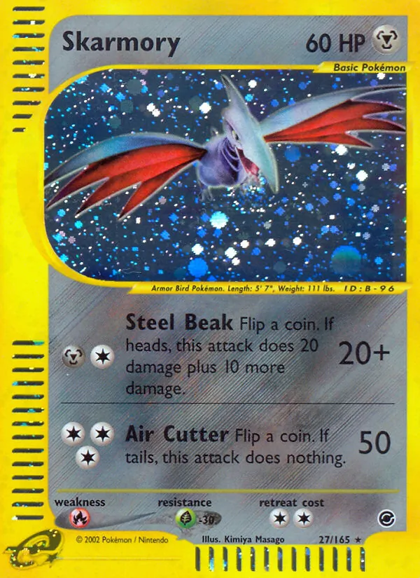 Skarmory Expedition Base Set 27/165