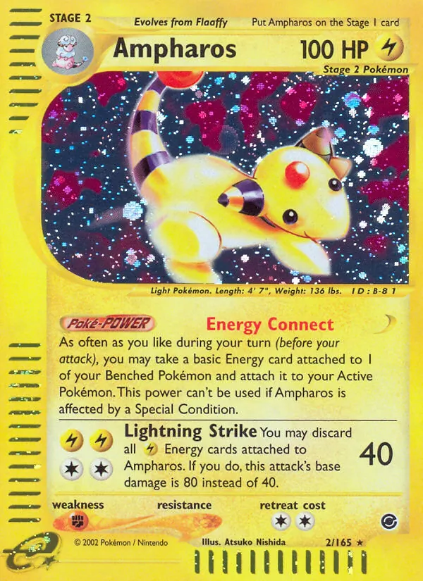 Ampharos Expedition Base Set 2/165