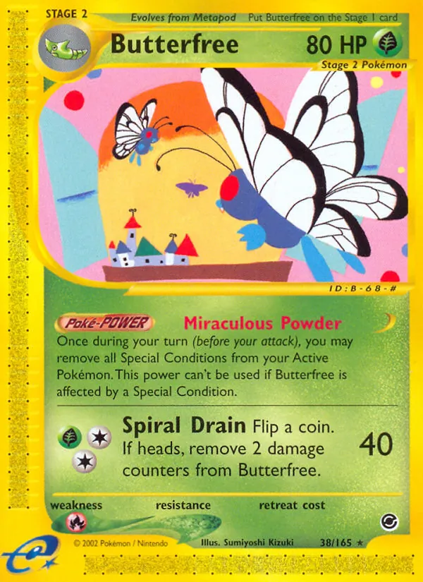 Butterfree Expedition Set Base 38/165
