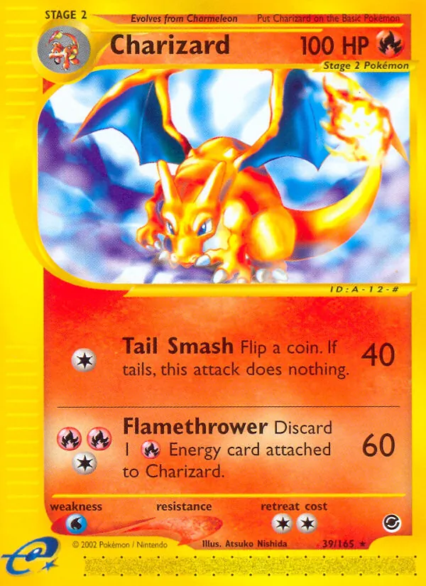 Charizard Expedition Base Set 39/165