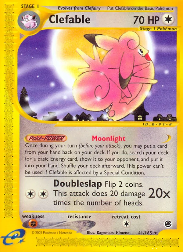 Clefable Expedition Base Set 41/165