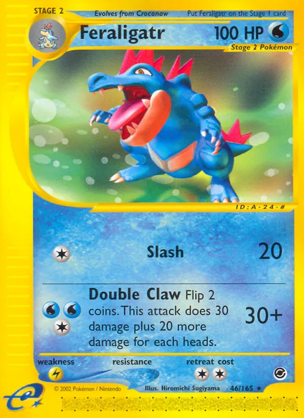 Feraligatr Expedition Set Base 46/165