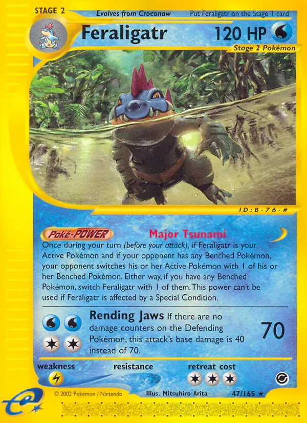 Feraligatr Expedition Base Set 47/165