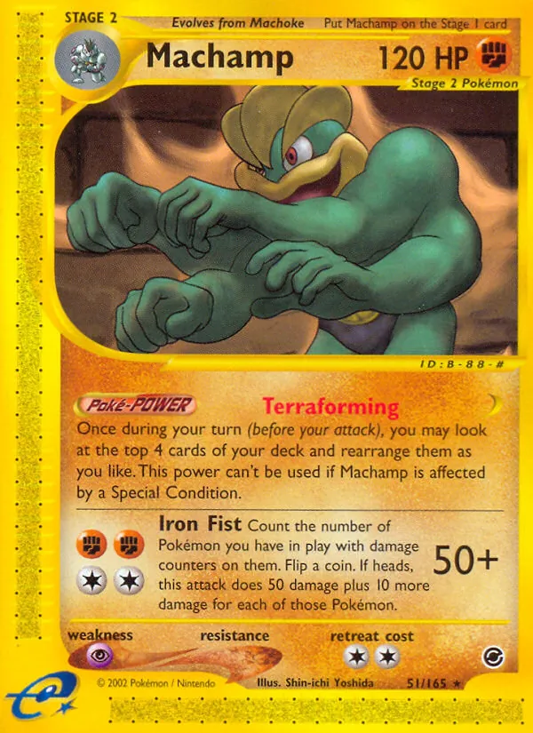 Machamp Expedition Base Set 51/165