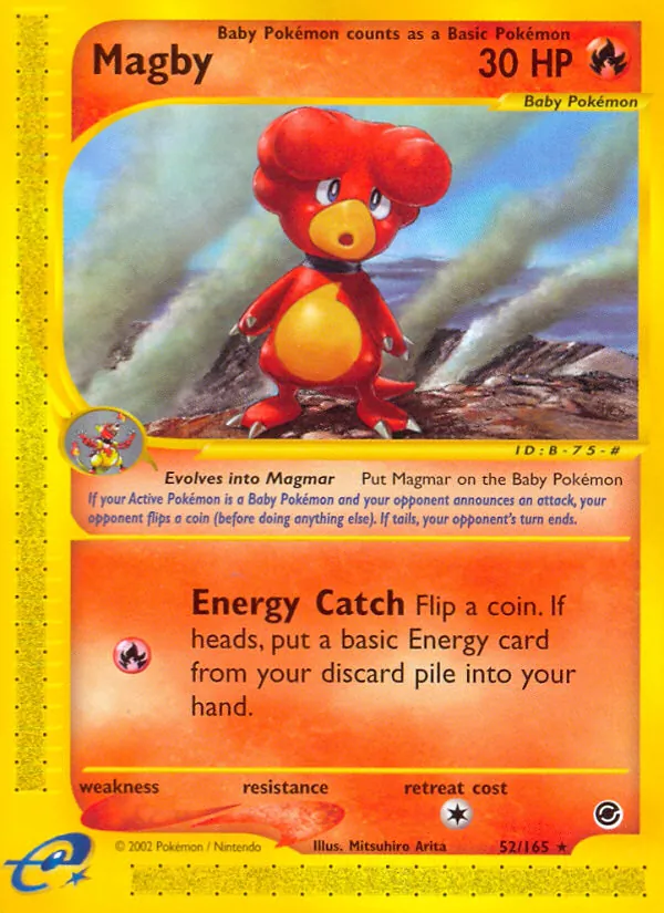 Magby Expedition Base Set 52/165