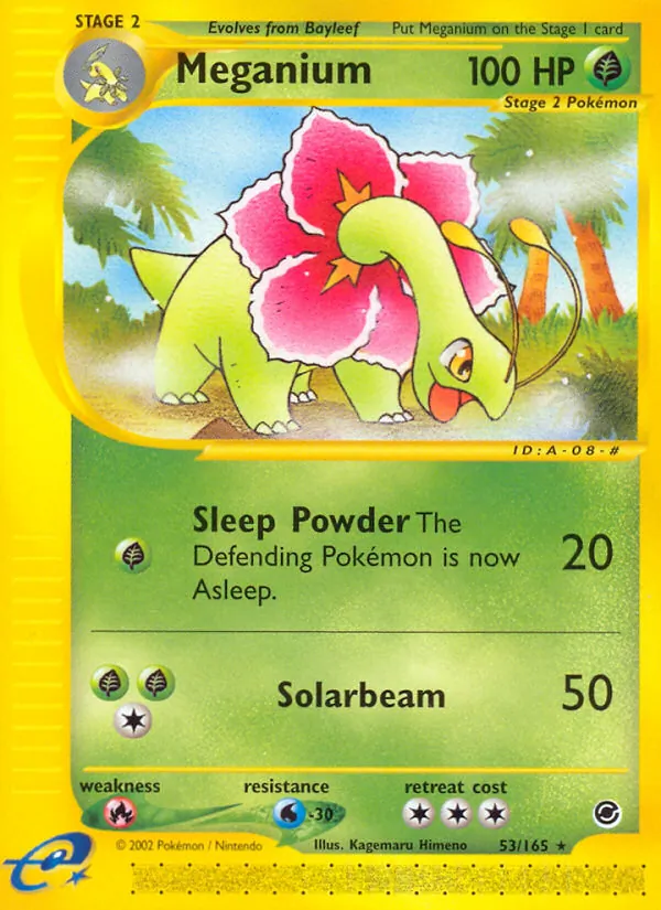 Meganium Expedition Base Set 53/165